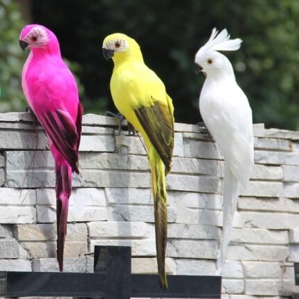 Colorful Home Garden Birds Decoration
